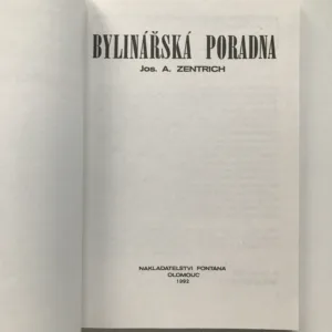 Bylinářská poradna 2, Josef A. Zentrich