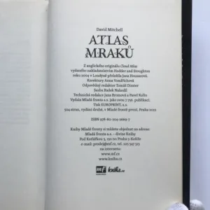 Atlas mraků, David Mitchell