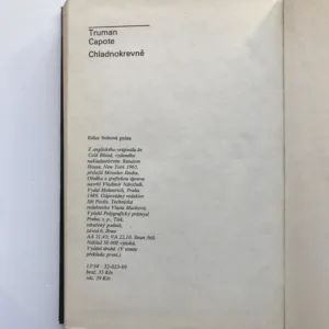 Chladnokrevně, Truman Capote