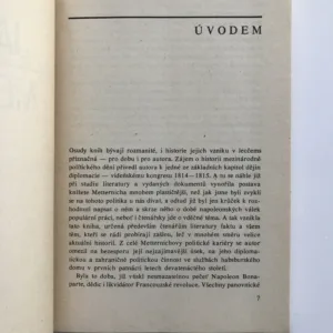 Metternich kontra Napoleon, Jan Halada