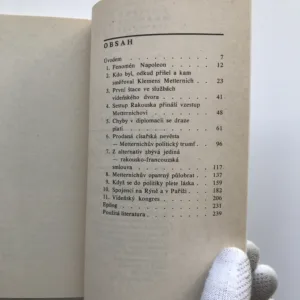 Metternich kontra Napoleon, Jan Halada