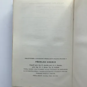 Přehled chemie a chemické technologie, Karel Andrlík, kolektiv autorů