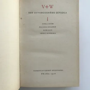 Hry Osvobozeného divadla 1, Jiří Voskovec, Jan Werich