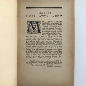 Traktér u královny Pedauky, Anatole France