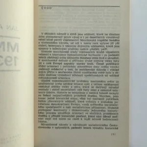 Mnichov 1938, Jan Anger