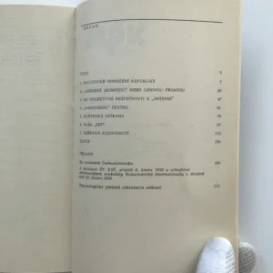 Mnichov 1938, Jan Anger