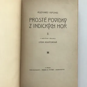 Prosté povídky z indických hor II, Rudyard Kipling