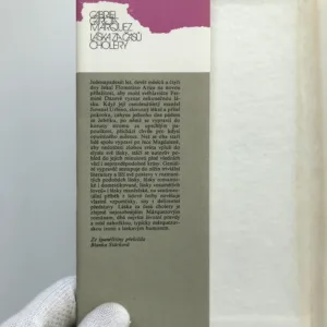 Láska za časů cholery, Gabriel Gárcia Márquez