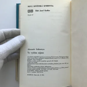 Ve vyšším zájmu, Alexandr Solženicyn