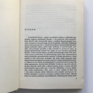 Fenomenologie a problém intersubjektivity, Antonín Mokrejš