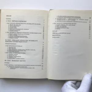 Fenomenologie a problém intersubjektivity, Antonín Mokrejš