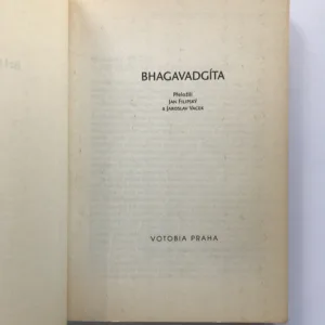 Bhagavadgíta neboli Zpěv vznešeného