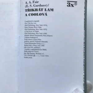 Třikrát Lam a Coolová, A. A. Fair, Earl Stanley Gardner