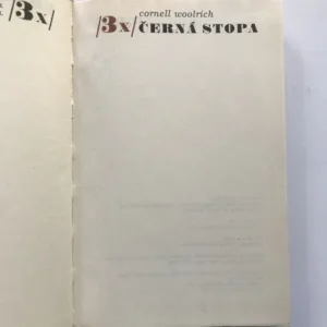 Třikrát černá stopa, Cornell Woolrich