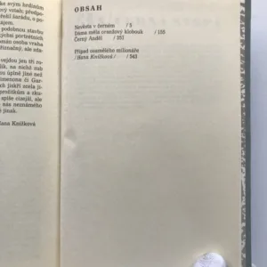 Třikrát černá stopa, Cornell Woolrich