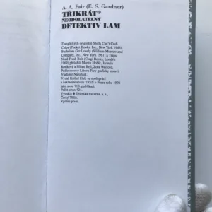 Třikrát neodolatelný detektiv Lam, A. A. Fair, Earl Stanley Gardner