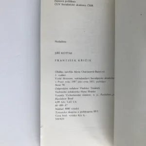 František Křižík, Jiří Kottas
