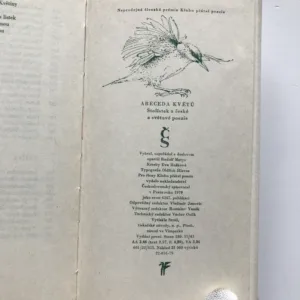Abeceda květů (Stolístek z české a světové poezie), Rudolf Matys, Eva Hašková