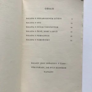 Balady Jiřího Wolkera