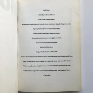 Most atd. 0001, Milan Uhde, kolektiv autorů