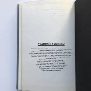 Vladimír Vysockij, Jana Moravcová