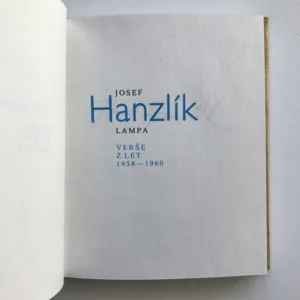 Hebká kůže / Lampa / Dobrý déšť, Petr Skarlant, Josef Hanzlík, Jana Moravcová