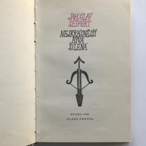 Nejkrásnější bývá šílená, Jaroslav Seifert