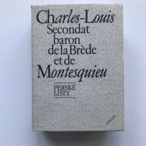 Perské listy, Charles-Louis Secondat baron de la Bréde et de Montesquieu