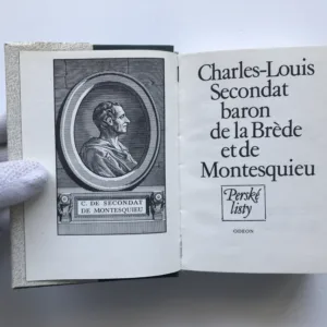 Perské listy, Charles-Louis Secondat baron de la Bréde et de Montesquieu
