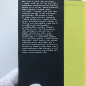 Moc a bezmoc slova, Karl Kraus