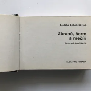 Zbraně, šerm a mečíři, Ludiše Letošníková, Josef Herčík