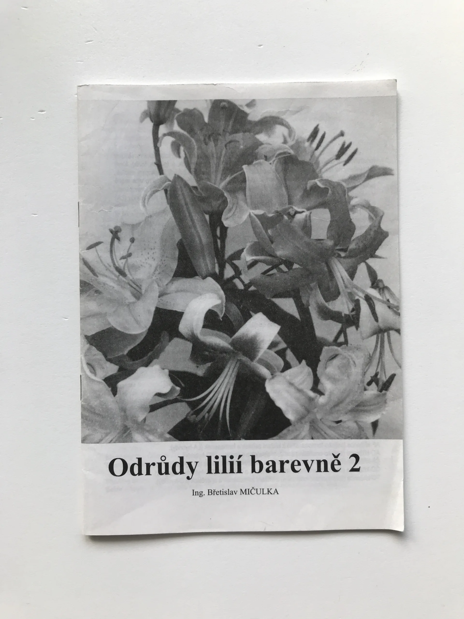 Odrůdy lilií barevně 2, Břetislav Mičulka