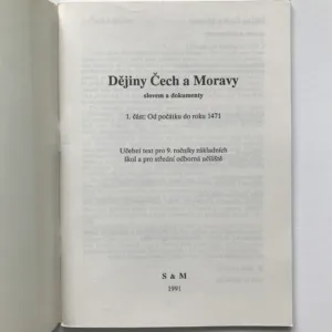 Dějiny Čech a Moravy 1+2, Julius Janovský