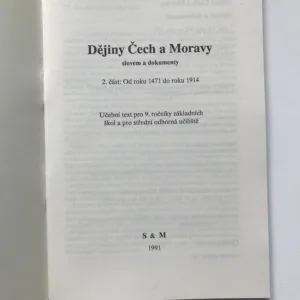 Dějiny Čech a Moravy 1+2, Julius Janovský