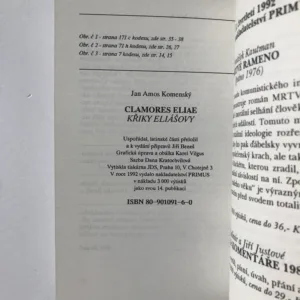 Křiky Eliášovy (Clamores Eliae), Jan Amos Komenský