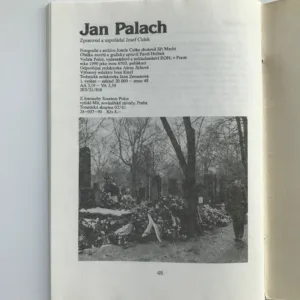 Jan Palach 11. 8. 1948 – 19. 1. 1969, Josef Culek