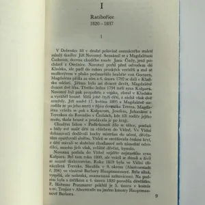 Božena Němcová, Václav Tille