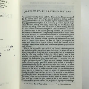 A Dictionary of Modern English Usage, H. W. Fowler