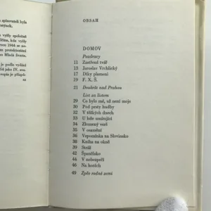 Kniha domova, Josef Hora