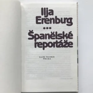 Španělské reportáže, Ilja Erenburg