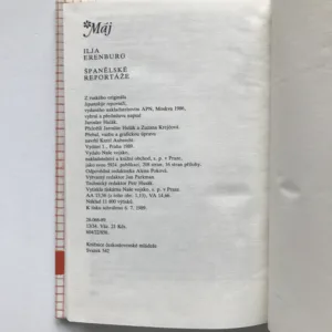 Španělské reportáže, Ilja Erenburg