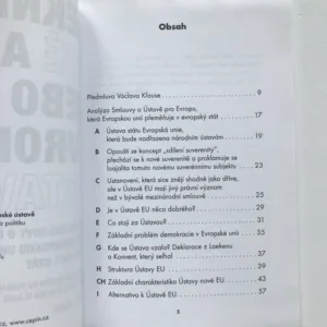 Řekneme své ano nebo ne Evropské ústavě, Petr Mach, Václav Klaus, kolektiv autorů