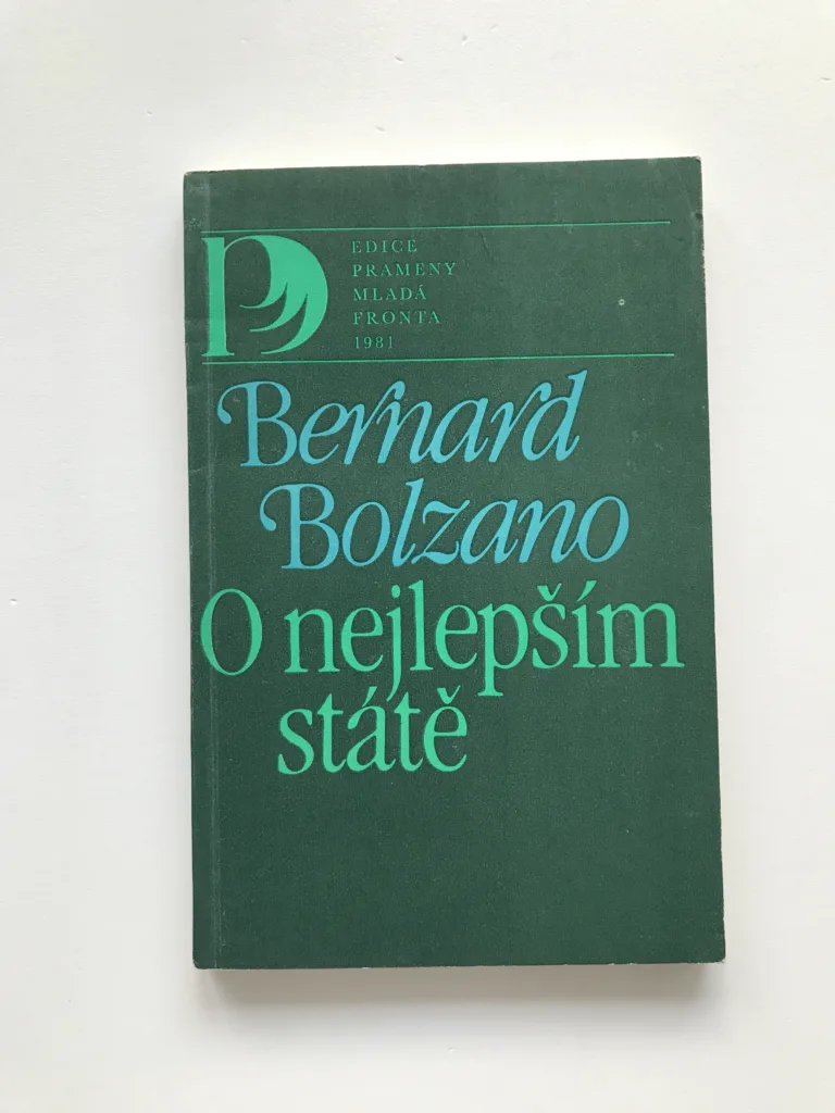 O nejlepším státě, Bernard Bolzano