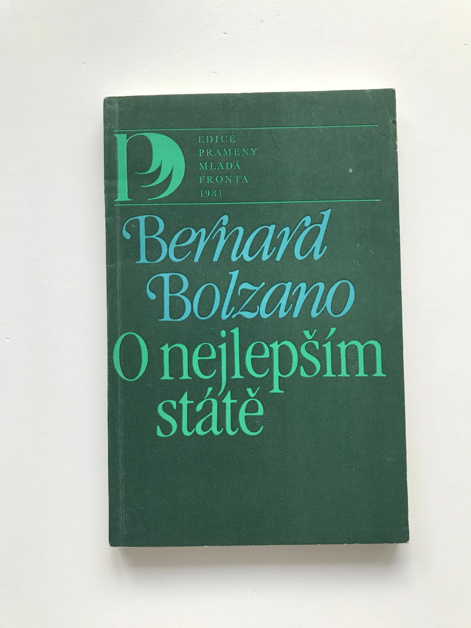 O nejlepším státě, Bernard Bolzano