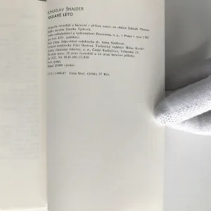 Toulavé léto, Bohuslav Šnajder