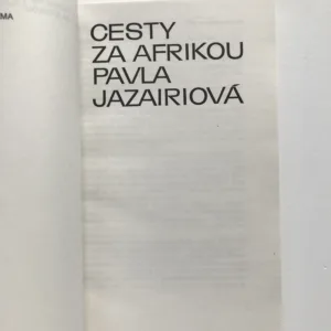 Cesty za Afrikou, Pavla Jazairiová