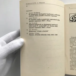 Komunisté a Praha 5/1984, Jan Galandauer, kolektiv autorů
