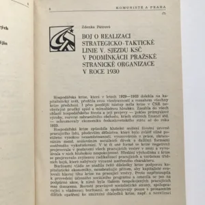 Komunisté a Praha 5/1984, Jan Galandauer, kolektiv autorů
