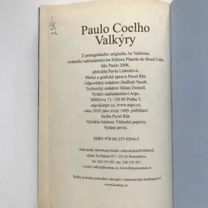 Valkýry, Paolo Coelho