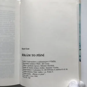 Říkám to písní, Karel Gott